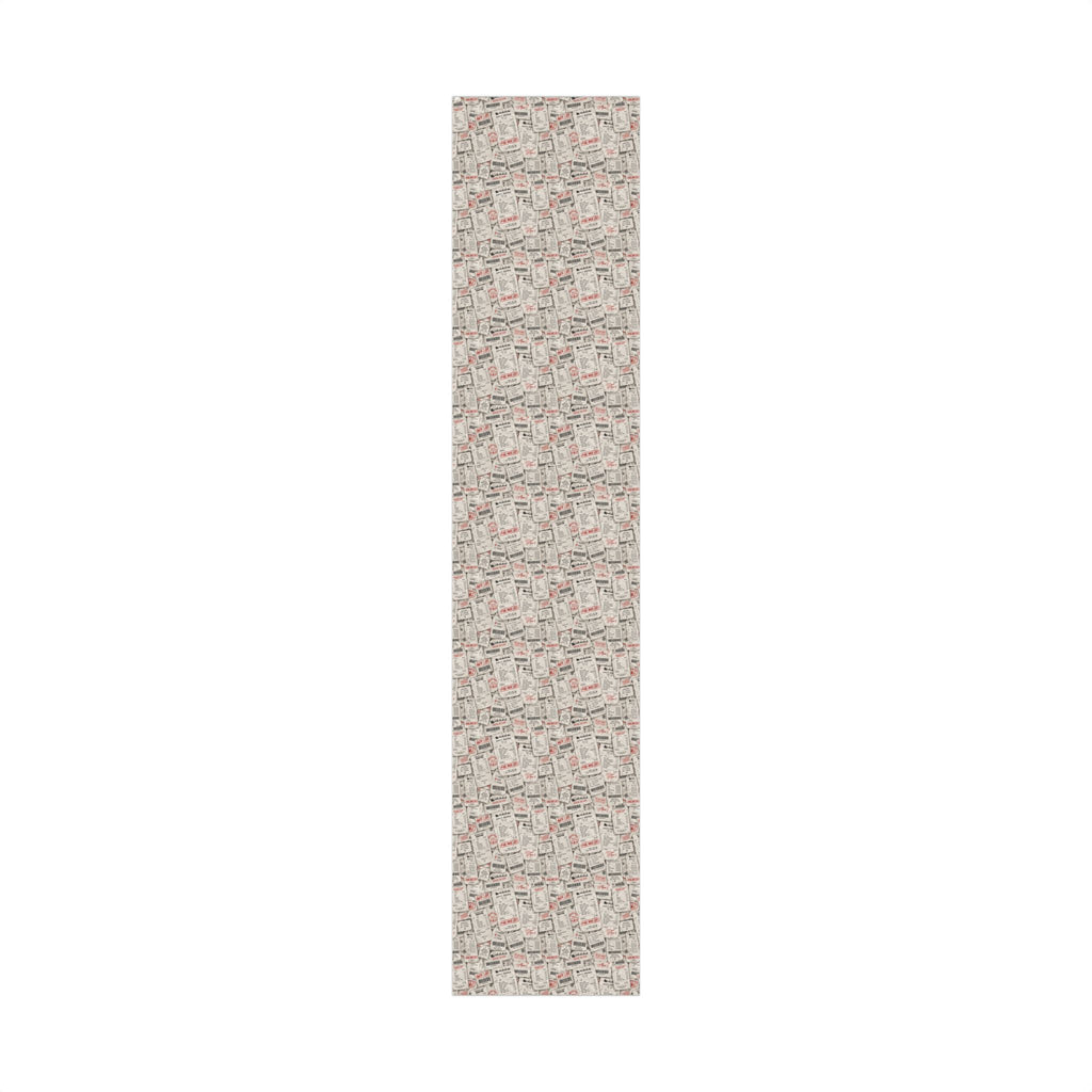 Receipt From Santa Christmas Wrapping Paper – Funny North Pole Receipt Holiday Gift Wrap