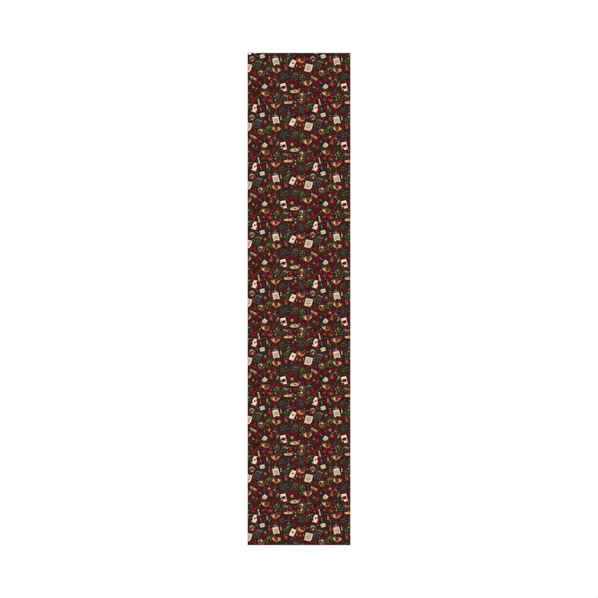 Santa’s After Hours Christmas Wrapping Paper – Naughty Cocktail & Luxury Holiday Gift Wrap
