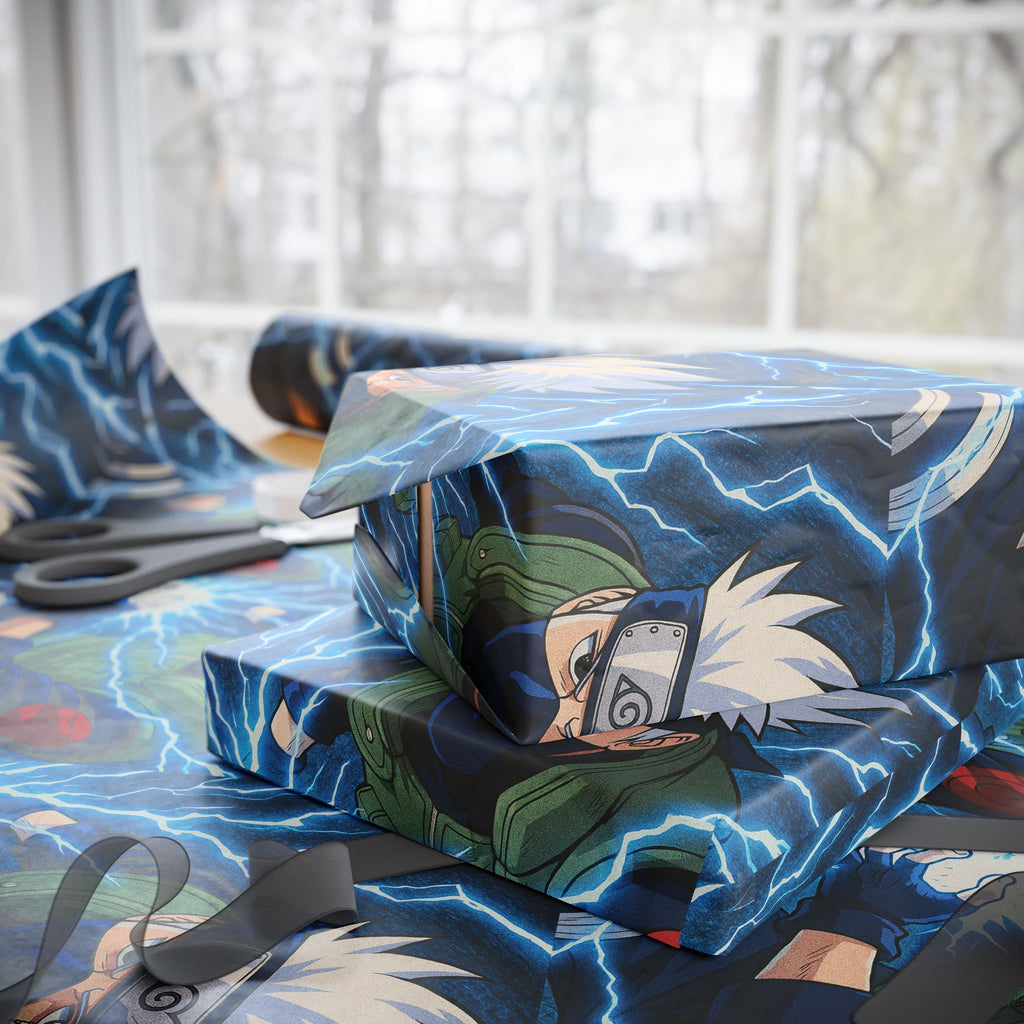 Kakashi Chidori Anime Gift Wrapping Paper