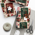 Christmas Romance Novel Wrapping Paper – Spicy Holiday Book Lover Gift Wrap