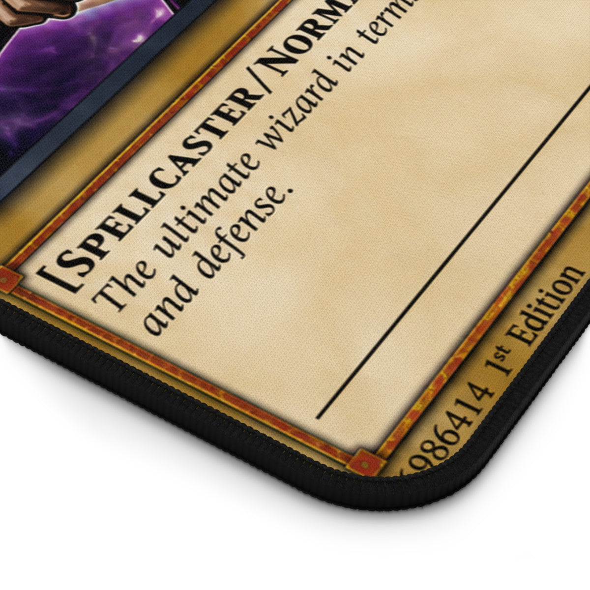 Dark Magician Trading Card Desk Mat | Gaming Mouse Pad