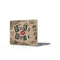 Burn Book Clear MacBook Case | Sand  Gossip Note Design