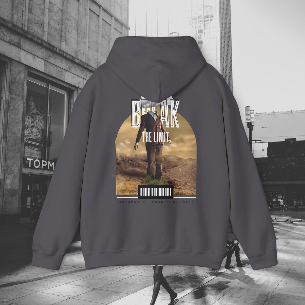 Built Different Hoodie - Unisex Streetwear Pullover | Gym, Chill, or Everyday Wear, Unisex Sweatshirt, Streetwear, Pullover, Hooded