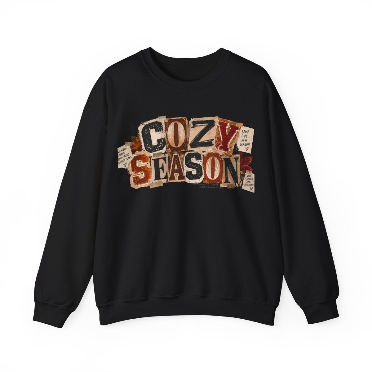 Cozy Season Crewneck Sweatshirt — Autumn & Holiday Cozy Vibes