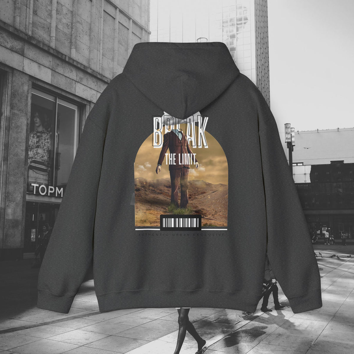 Built Different Hoodie - Unisex Streetwear Pullover | Gym, Chill, or Everyday Wear, Unisex Sweatshirt, Streetwear, Pullover, Hooded