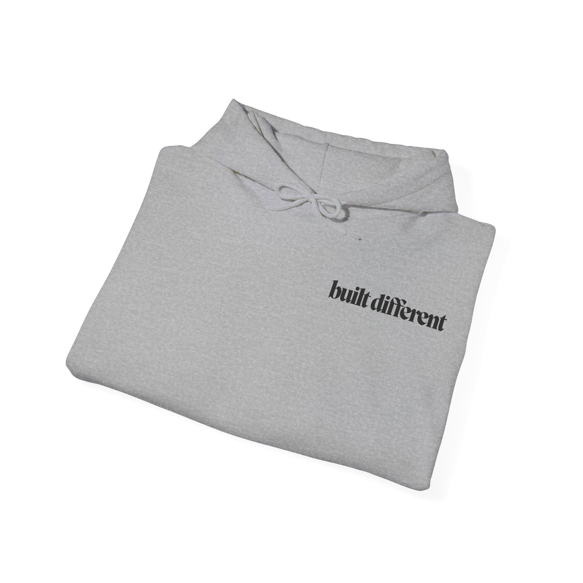 Built Different Hoodie - Unisex Streetwear Pullover | Gym, Chill, or Everyday Wear, Unisex Sweatshirt, Streetwear, Pullover, Hooded