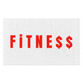 Fitness Rally Towel — Gym Workout Sweat Towel with Dollar Sign Design