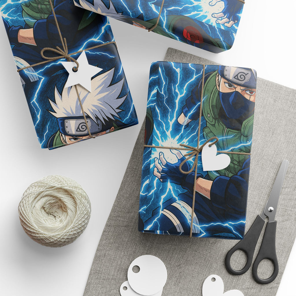 Kakashi Chidori Anime Gift Wrapping Paper