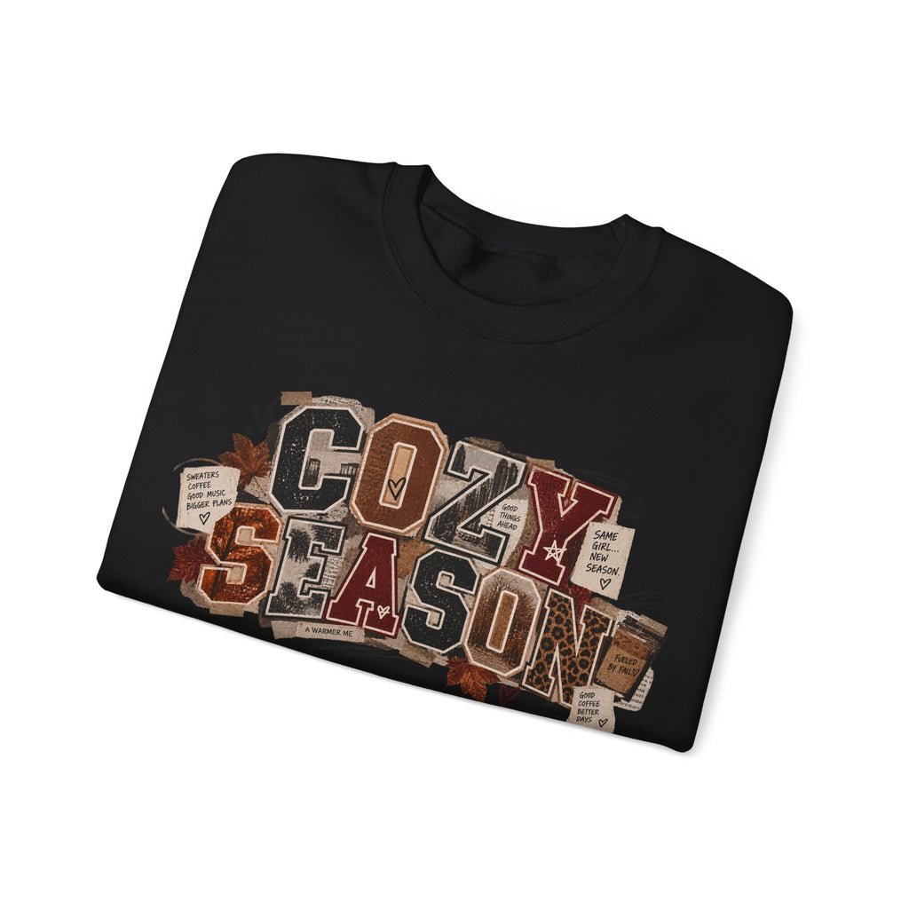 Cozy Season Crewneck Sweatshirt Autumn & Holiday Cozy Vibes