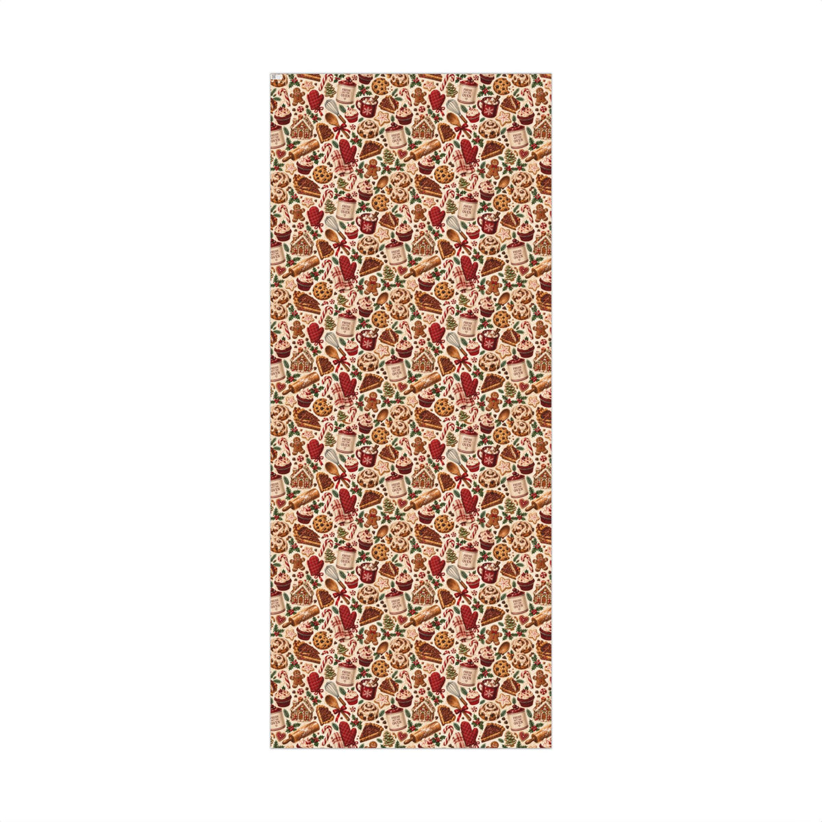 Fresh Out the Oven Christmas Wrapping Paper – Holiday Baking & Christmas Cookie Gift Wrap