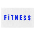 BLUE Fitness Rally Towel — Gym Workout Sweat Towel with Dollar Sign Design