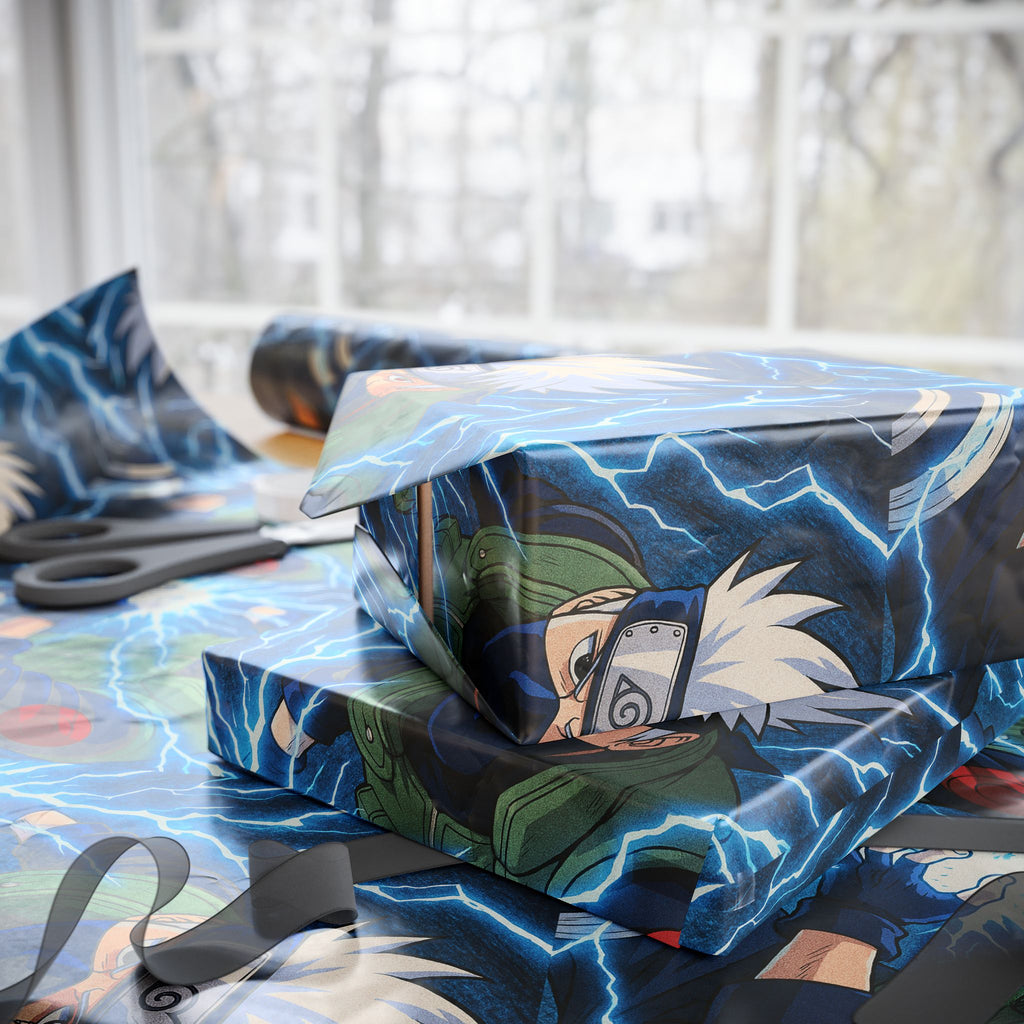 Kakashi Chidori Anime Gift Wrapping Paper