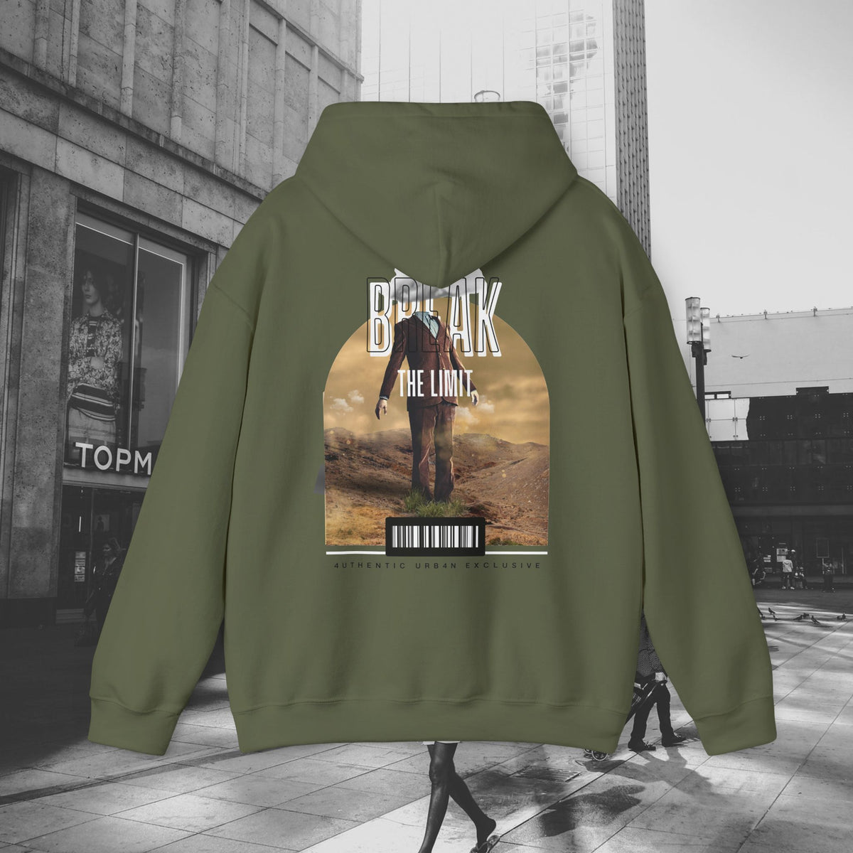 Built Different Hoodie - Unisex Streetwear Pullover | Gym, Chill, or Everyday Wear, Unisex Sweatshirt, Streetwear, Pullover, Hooded