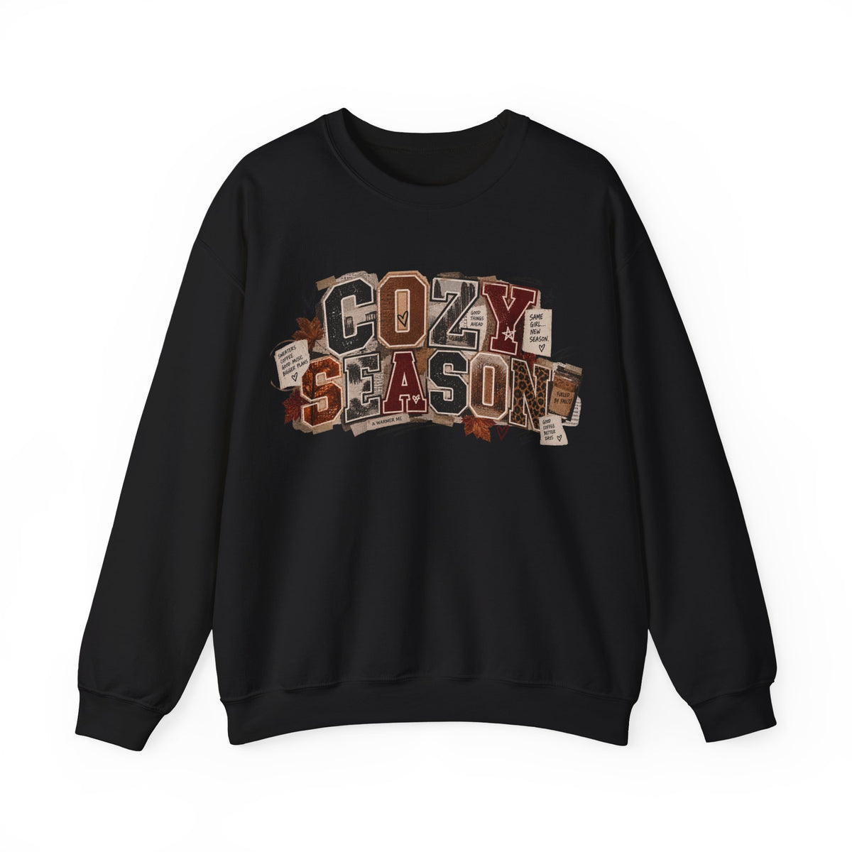 Cozy Season Crewneck Sweatshirt Autumn & Holiday Cozy Vibes