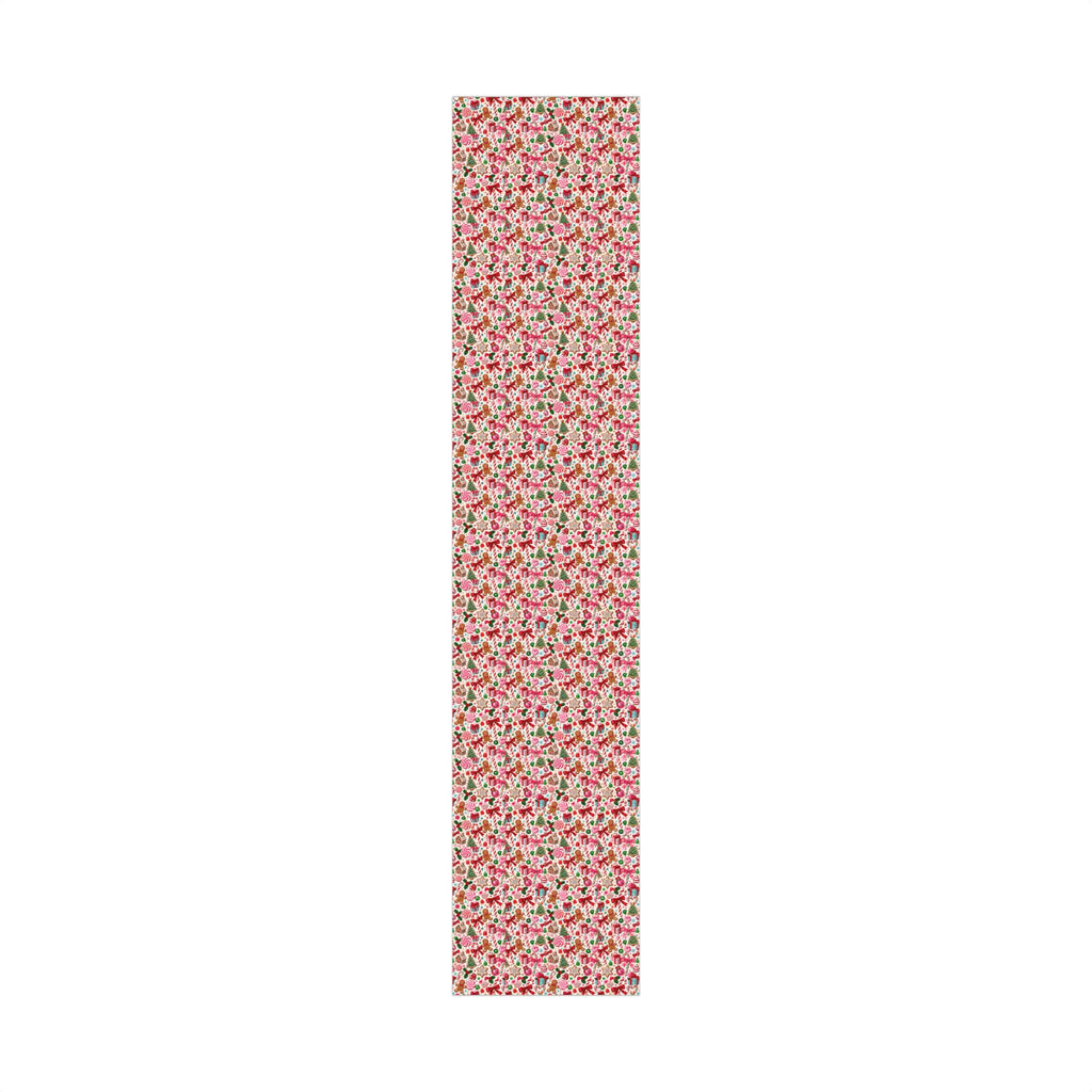 Christmas Candy Shop Wrapping Paper – Colorful Gingerbread & Peppermint Holiday Gift Wrap