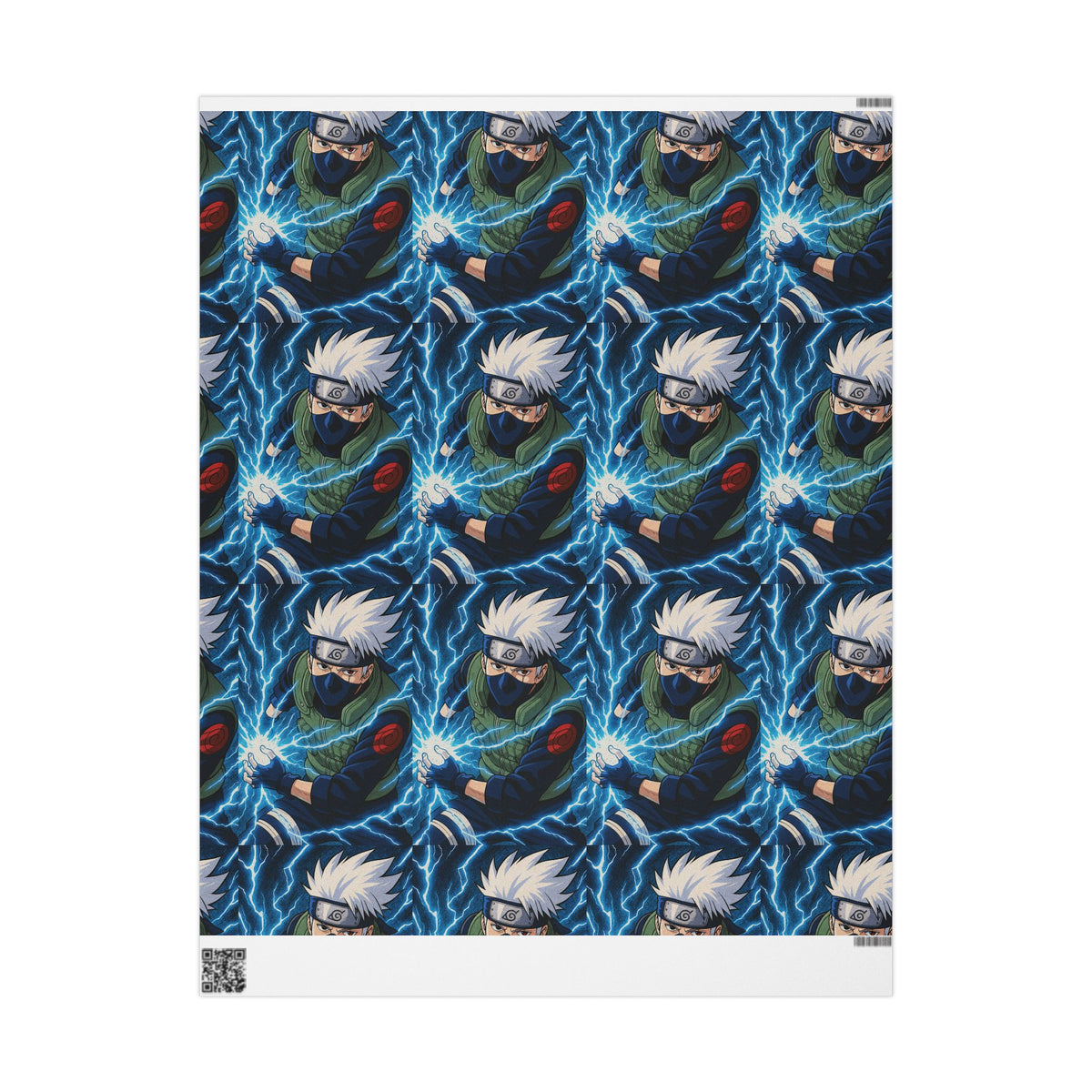 Kakashi Chidori Anime Gift Wrapping Paper