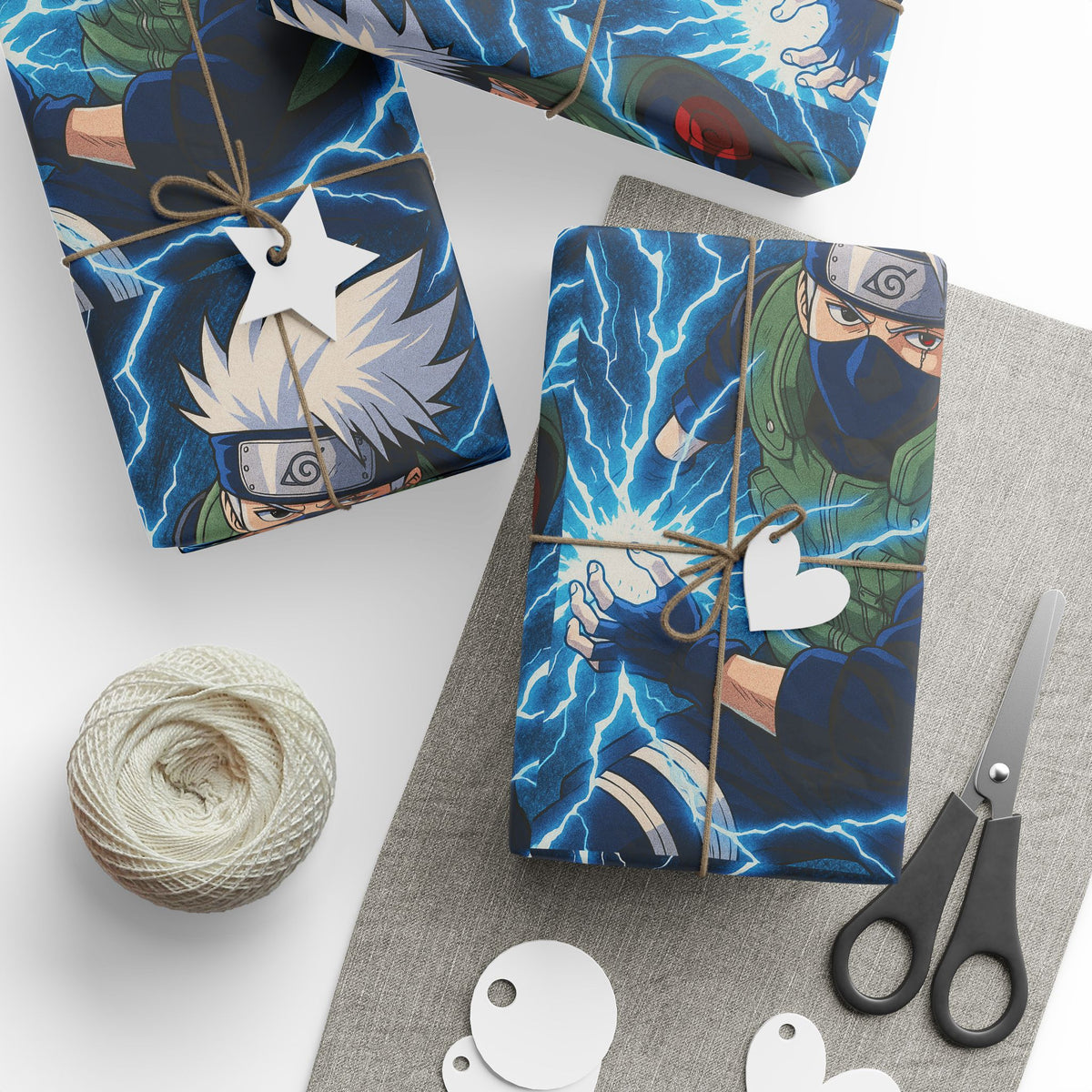 Kakashi Chidori Anime Gift Wrapping Paper
