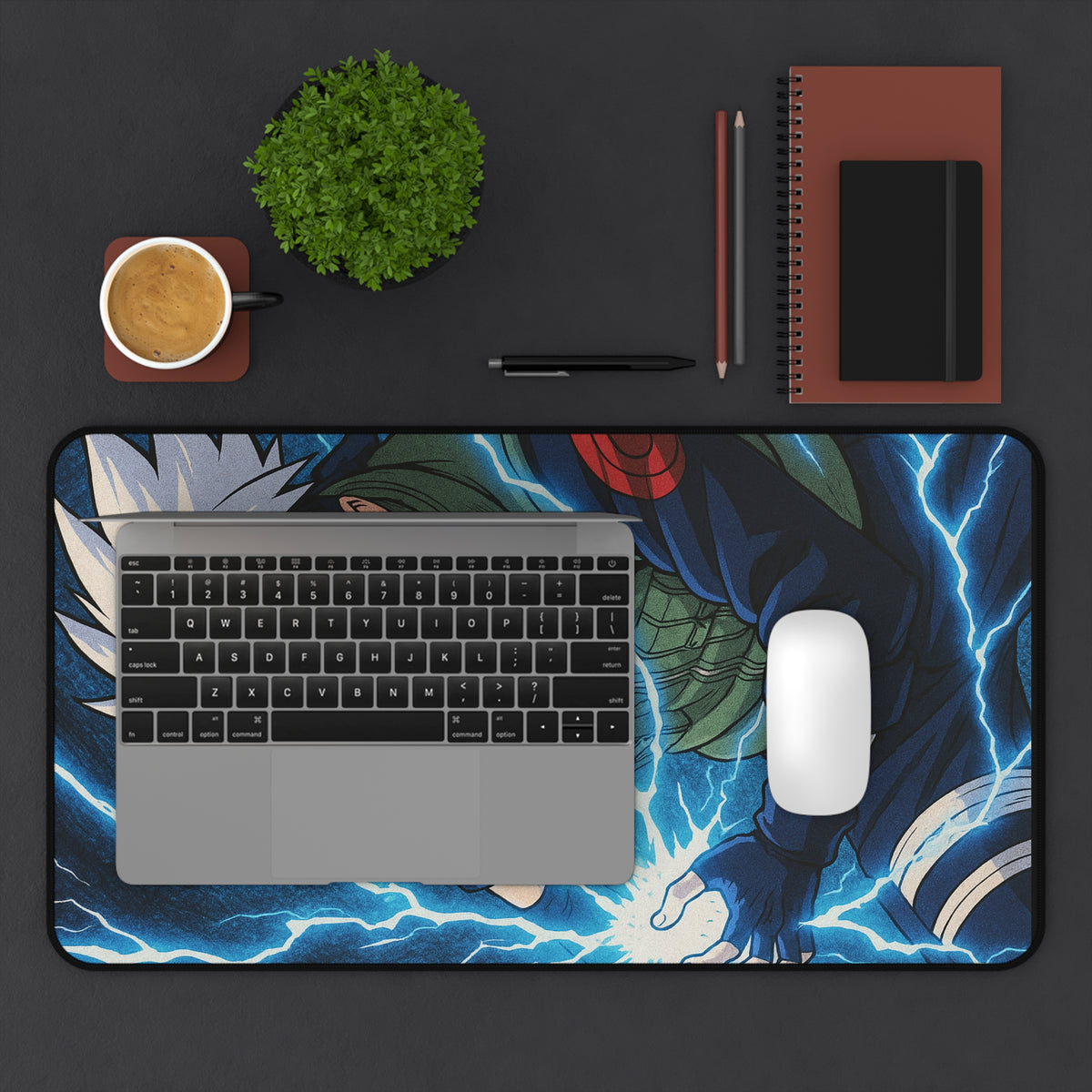 Kakashi Chidori Desk Mat | Anime Gaming Mousepad
